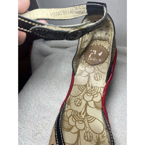 Fly London Womens Size Eu 40 US 9 Wedge Ankle Strap Sandals P500477017 - Picture 12 of 15